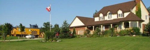 Clearview Station & Caboose B&B Creemore Exterior foto