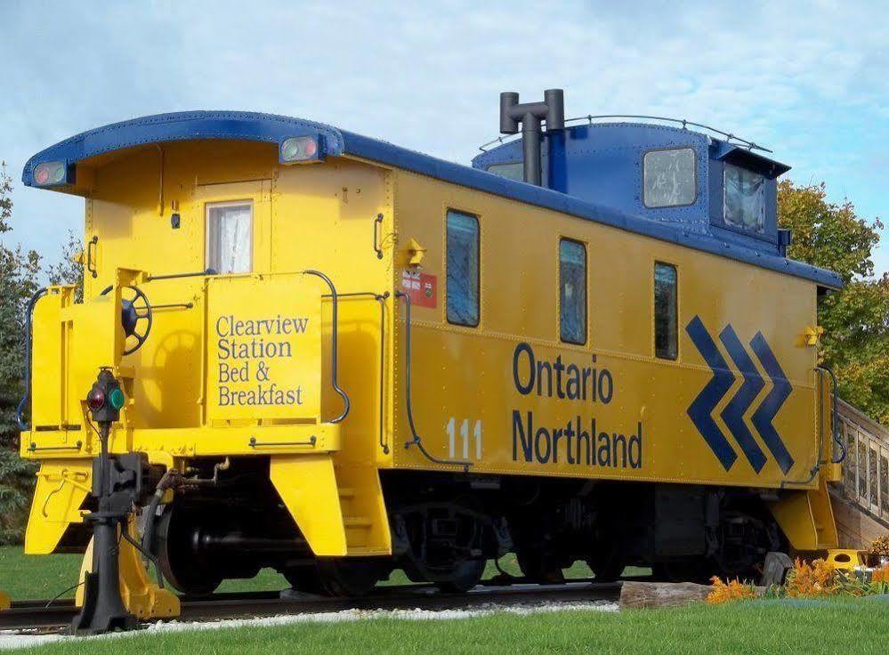 Clearview Station & Caboose B&B Creemore Exterior foto